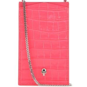 Alexander Mcqueen embossed skull mini crossbody bag (Phone bag)